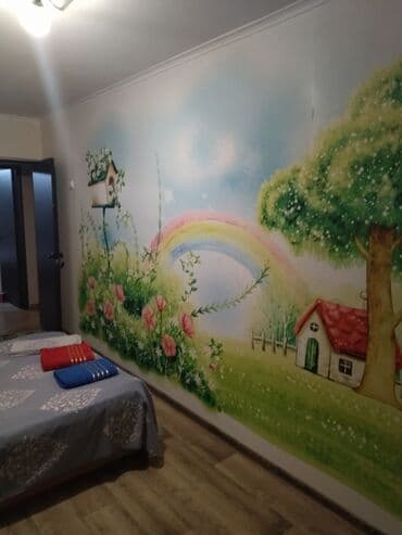 дом отдыха бишкек: 3 бөлмө, Душ кабинасы, Кондиционер, Унаа токтотуучу жай — 9