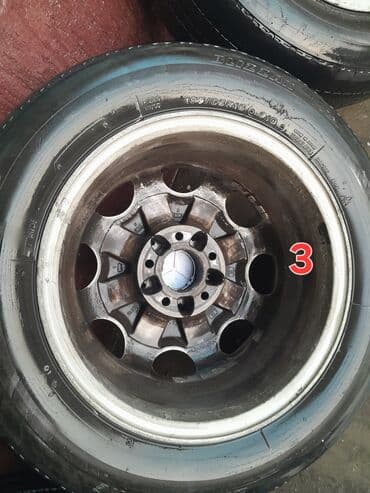 железные диски на мерс: Колеса в сборе 195 / 65 / R 15, Зима, Комплект, Легковые, Литые, отверстий - 5 — 9