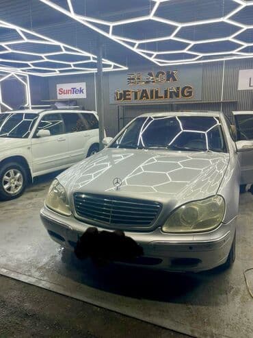 авто на 100000: Mercedes-Benz S-Class: 2003 г., 4.9 л, Автомат, Бензин, Седан — 4