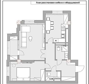 72: 2 комнаты, 72 м², Асанбай мкр Элитка, 10 этаж, ПСО (под самоотделку) — 2