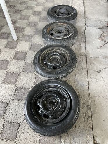 allex: Колеса в сборе R 14, Б/у, Комплект, Железные, отверстий - 4 — 5