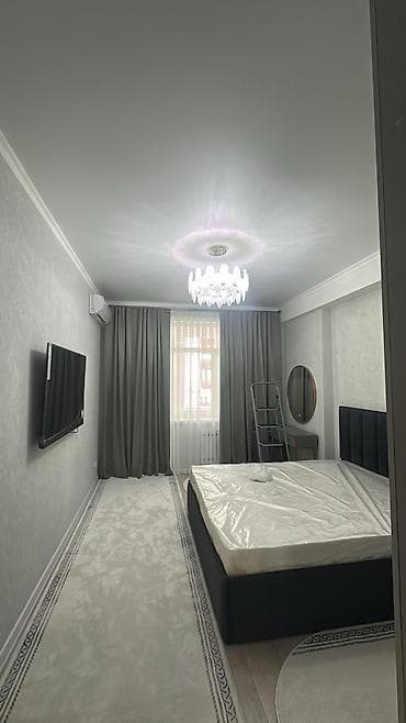 2 bedroom: 2 комнаты, 88 м², Джальская больница Элитка, 3 этаж, Евроремонт — 2