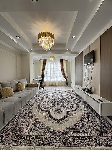 12 микр: 3 комнаты, 100 м², Элитка, 9 этаж, Дизайнерский ремонт — 3