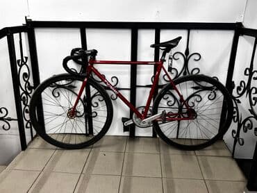 купить фикс в бишкеке: Шоссейный велосипед, Tsunami, Рама M (156 - 178 см), Б/у — 1