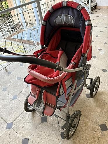 резиновый сапог: Детская коляска прогулочного типа с большим капюшоном Колеса — 1