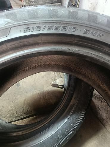 Шины: Шины 215 / 55 / R 17, Лето, Пара, Легковые, Dunlop — 2
