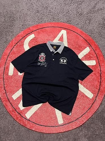 Пальто: Мужская футболка, L, XL, Б/у, цвет - Черный, Самовывоз, Бесплатная доставка, Платная доставка — 1