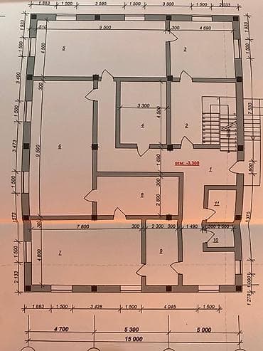 Сниму дом: Продаётся дом 900 м² 15м на 20 м район Пишпек 50 метров от Льва — 2