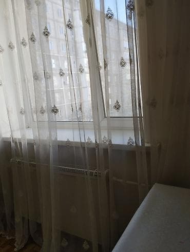 Тюль на окно - Полупрозрачная тюль цвета молочный/айвори - Материал