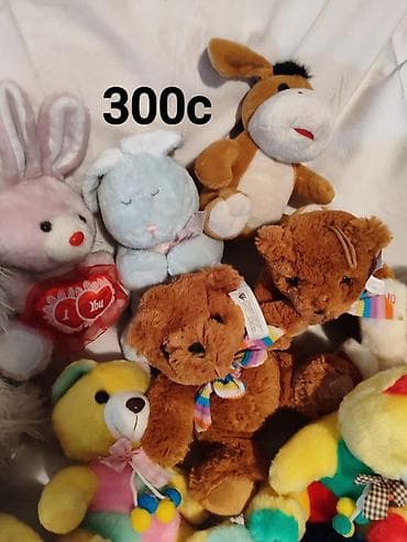 Коляскалар: Игрушки плюшевые 30см-400сом
20см-300сом
16см-200сом — 8