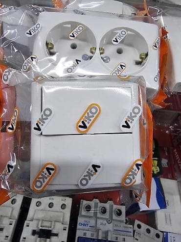 полка црв: Розетка, С заземлением, Viko, Встроенные, 1 гнездо — 6