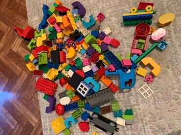Большой набор LEGO DUPLO Набор строительных блоков различных форм и