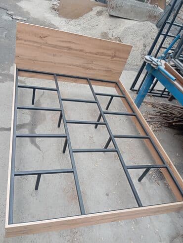 кровать железные: Металлдан жасалган кровать лофт стилинде 500 kg которот, аябай бекем — 1