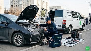 Кызматтар: Автоэлектрик кызматтары, Аккумуляторун диагностика жана алмаштыруу, Адистештирүү: Жеңил унаа, Жүк ташуучу транспорт жана атайын техника, Баруу менен — 1