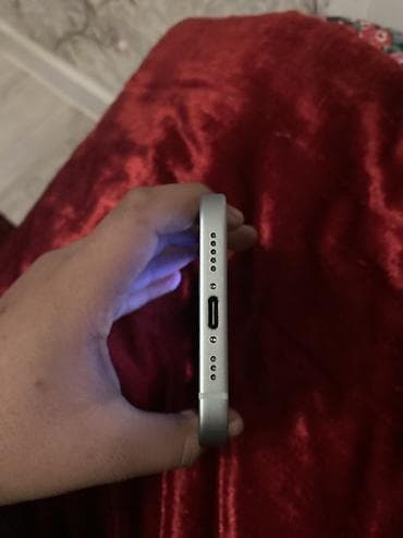 pes 21: IPhone 15, Б/у, 128 ГБ, Старлайт, Чехол, 92 % — 6