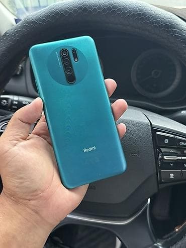 redmi note9c: Redmi, Redmi 9, Б/у, 64 ГБ, цвет - Зеленый, 2 SIM — 1