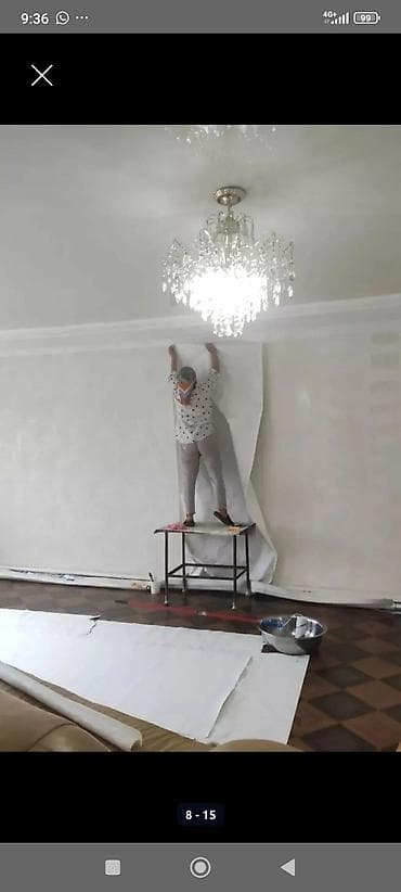 кухонная посуда: Поклейка обоев и малярные работы под ключ Профессиональные отделочные — 3