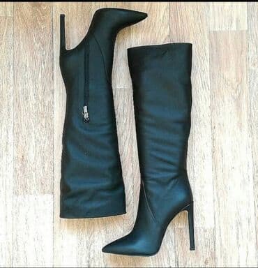 Прокат одежды: Сапоги кожаные, производство Турция, последний 39 размер — 4