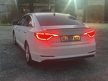 Транспорт: Hyundai Sonata: 2017 г., 2 л, Автомат, Газ, Седан — 7