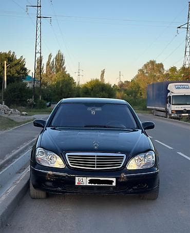 мерседес бенц с: Mercedes-Benz S-Class: 2000 г., 5 л, Автомат, Бензин, Седан — 4