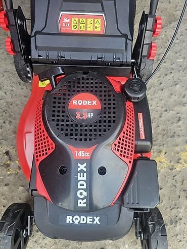 Все для дома и сада: Газонокосилка, Новый, Бензин, Rodex, 4-х тактный двигатель, Самовывоз — 2