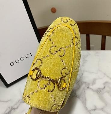 лоро piano: Лоферы, 38, Gucci, Новый, цвет - Желтый — 4
