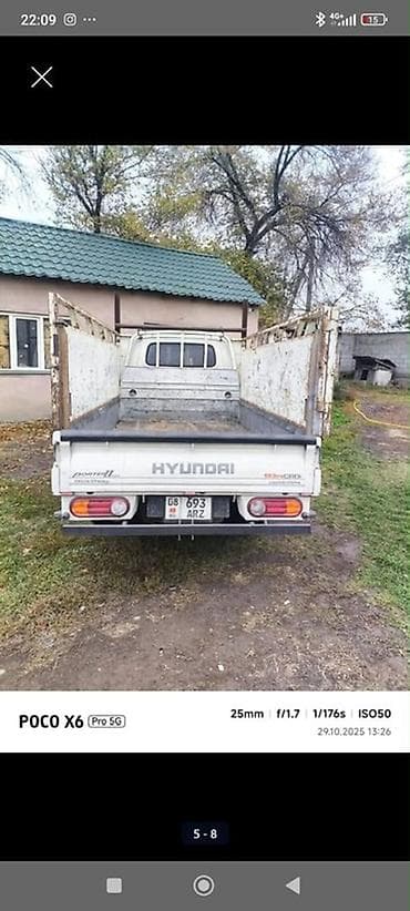 камри 44: Легкий грузовик, Hyundai, Стандарт, 1,5 т, Б/у — 2