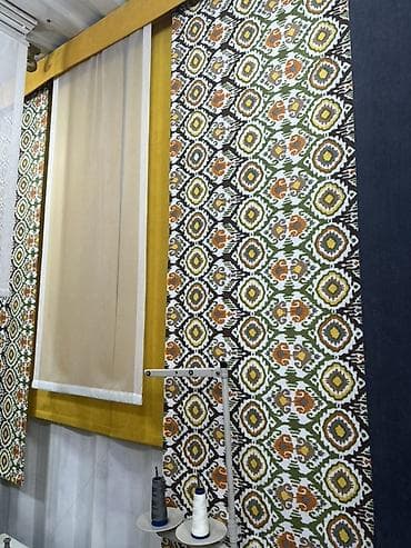 шторы в японском стиле: Панельные шторы (японские панели) с декоративным карнизом - Комплект — 1