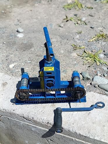 штанговый мотор или цепной: Ручной прокатный станок для гибки/профилирования арматуры и — 1