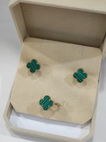 купить свадебное платье недорого: "Скидка " Серебряный Набор Ванклиф Дизайн Италия Серебро с — 4