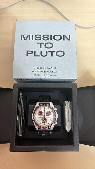 apple magic mouse 2: OMEGA x Swatch Speedmaster MoonSwatch “Mission to Pluto” - Модель из — 2