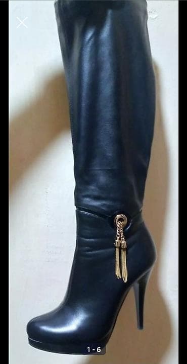 Продаю сапоги женские .Деми . На худую ногу ( икры ) . Высокий