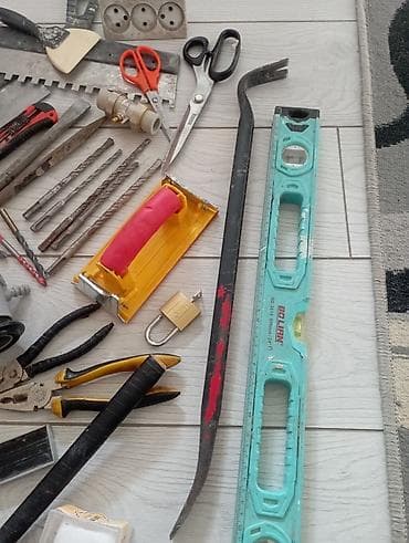 Кол араалар: Набор ручного инструмента и расходников для ремонта и отделочных работ lalafo.kg да — 7 Кол араалар: Набор ручного инструмента и расходников для ремонта и отделочных работ — 7