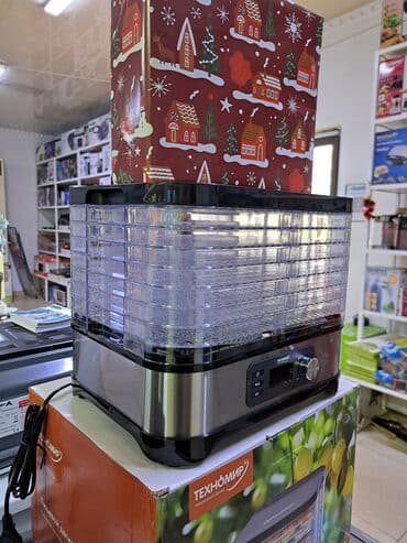 сушилка для овощей zelmer: Сушилка для овощей Техномир SG-400LCD Мощность 400вт Количество — 9