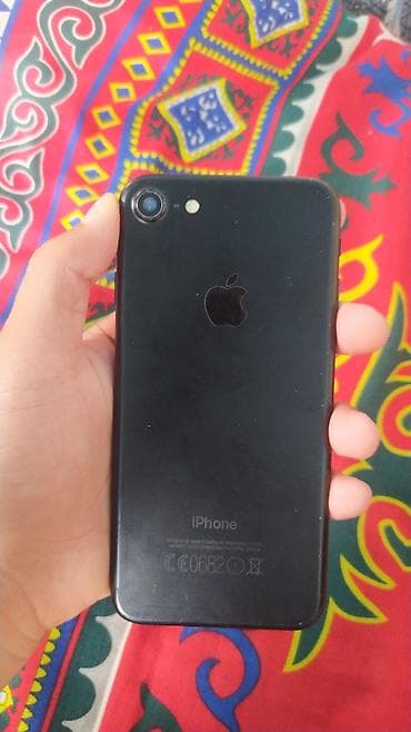 IPhone 7, Б/у, 32 ГБ, Черный, 74 %