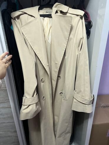 Мужской плащ, S, M, L, ALBANA, Б/у, цвет - Бежевый, Бесплатная доставка