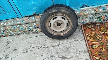Транспорт: Колесо в сборе: шина + штампованный диск. все 4 колеса в зборе размер — 1