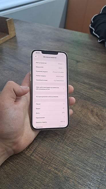 a 12: IPhone 12 Pro Max, 256 ГБ, Серебристый, 77 % — 3