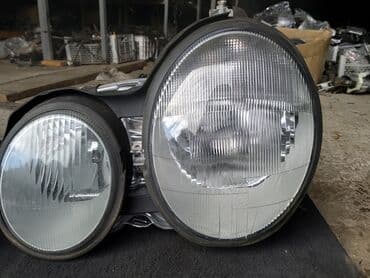 фреон авто кондиционера: Комплект передних фар Mercedes-Benz 1998 г., Б/у, Оригинал — 3