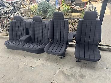 сиденье 210: Комплект сидений, Ткань, текстиль, Mercedes-Benz 1990 г., Б/у, Оригинал, Германия — 2