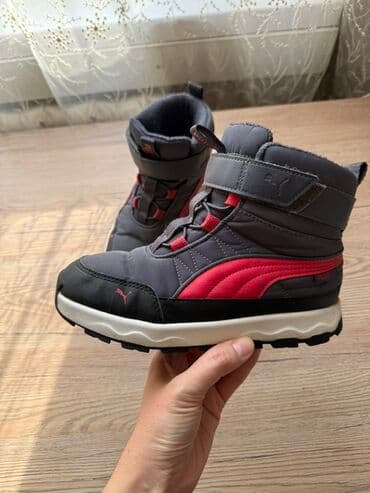 детская обувь зимние сапоги: Детские зимние ботинки Puma🇺🇸 - Модель: высокие утеплённые ботинки — 1