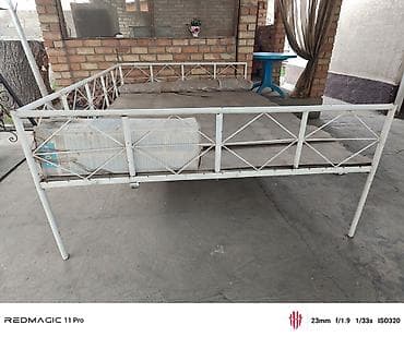 каркас кровати: Тапчан 2 x 3 x Металл — 1