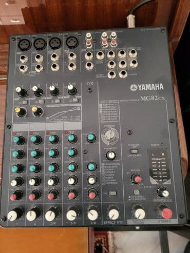 профессиональный микшерный пульт: Б/у, Домашний, 1 Вт, Класс: A, Каналов: 8 — 1