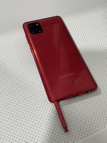 мини принтер для фото: Samsung Note 10 Lite, Б/у, 128 ГБ, цвет - Красный, 2 SIM — 6