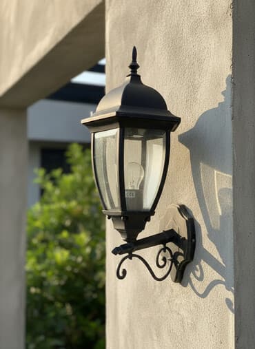 кухонный полка: Уличные фонари и бра. Б/у производство Италия . Материал металл и — 3