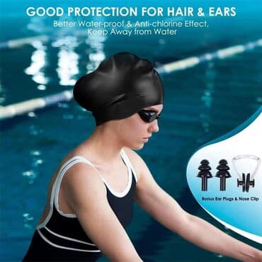 купальник для художественной: УДОБНЫЕ, супер прочные Большие и Экстра большие плавательные шапочки — 21