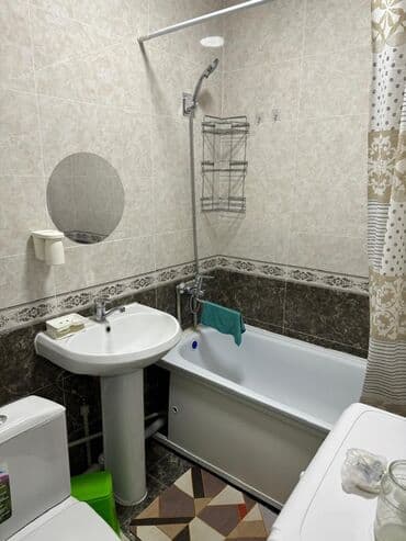 1 комнатные квартиры: 1 комната, 45 м², 106 серия улучшенная, 9 этаж, Косметический ремонт — 5