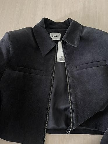 italy s: Жакет LIME из вельвета
Темно синего цвета 
Размер М 
Цена 4000 — 2