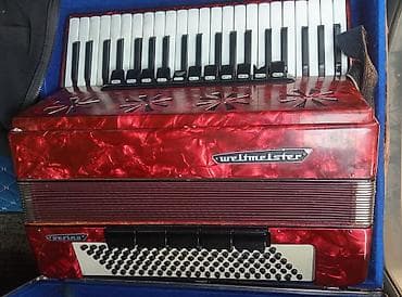 Германский аккардеон Weltmeister stella үндөрү таза