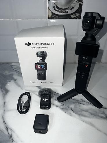 новые газплиты: Dji osmo pocket 3 creator combo🔥 Компактная камера для сьемок 4к60 фпс — 1